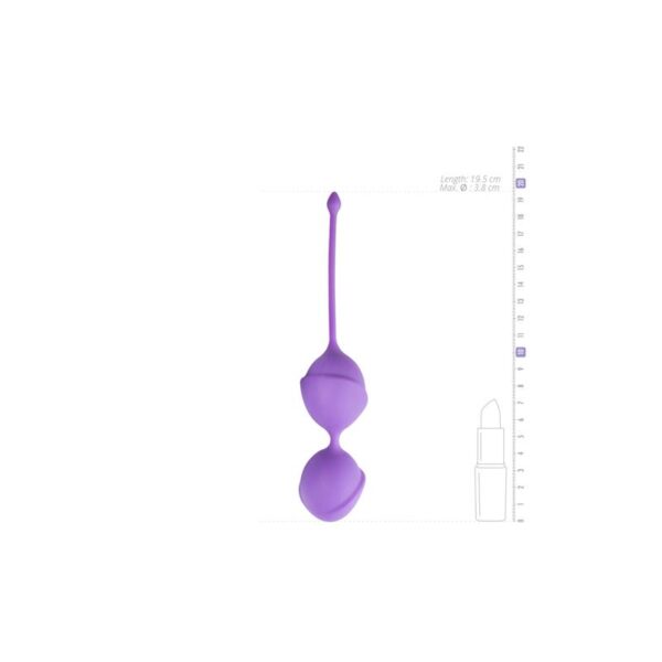 Bolas Vaginales Silicona - Púrpura - Imagen 4
