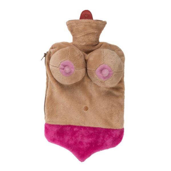Bolsa DE Agua Caliente Con Funda Pecho Color Aleatorio – 4 Colores - Imagen 2