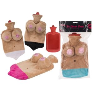 Bolsa DE Agua Caliente Con Funda Pecho Color Aleatorio – 4 Colores