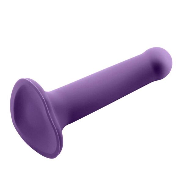 Bouncy Dildo Silicona Líquida Hiper Flexible 7 – 18 Cm Talla M Púrpura - Imagen 5