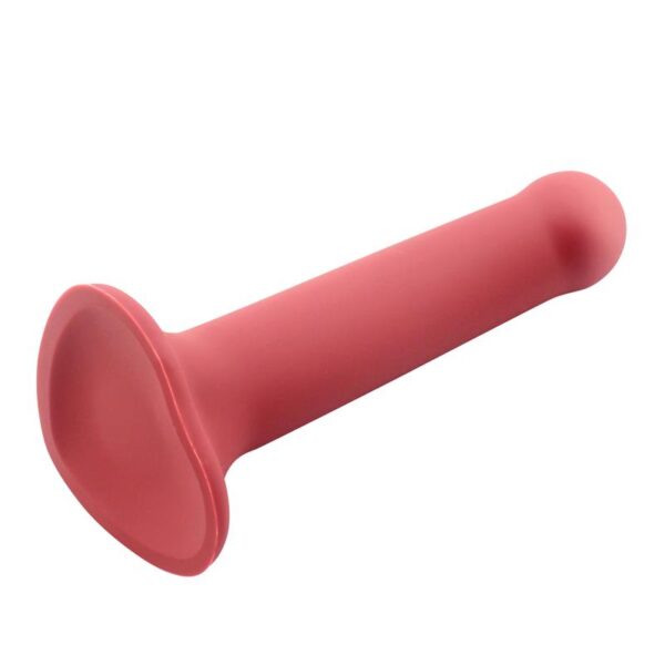 Bouncy Dildo Silicona Líquida Hiper Flexible 7.5 – 19 Cm Talla L Burgundy - Imagen 5