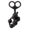 Cadena Anal 30.8 X 2.4 Cm Silicona Negro - Imagen 3