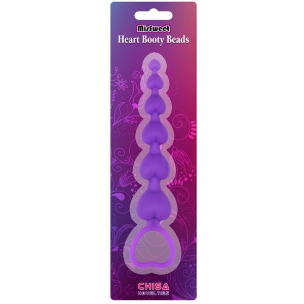 Cadena Anal Heart Booty Beads - Imagen 4