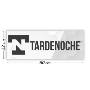Cartel Promocional Tardenoche 60 Cm X 22 Cm