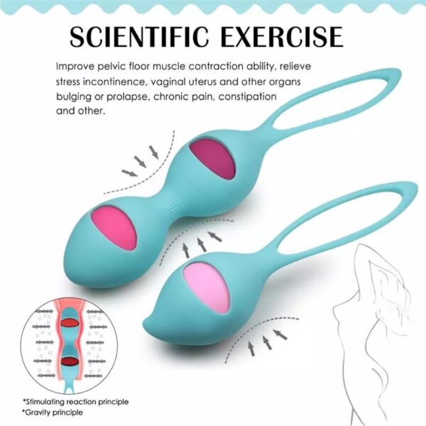 Ceyla Set Bolas Kegel Silicona - Imagen 5