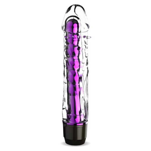 Chris Vibrador Multi-velocidad Púrpura - Imagen 4