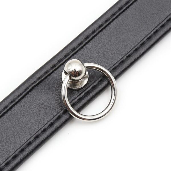 Collar Con Aro Negro - Imagen 4
