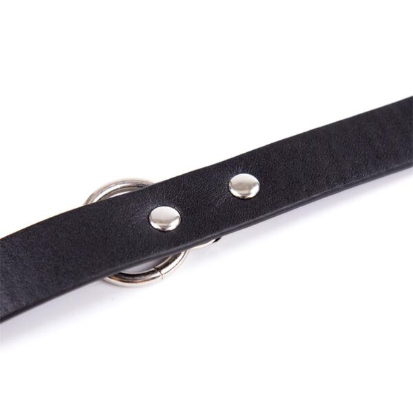 Collar Con Cascabel Ajustable 43 Cm Negro - Imagen 4