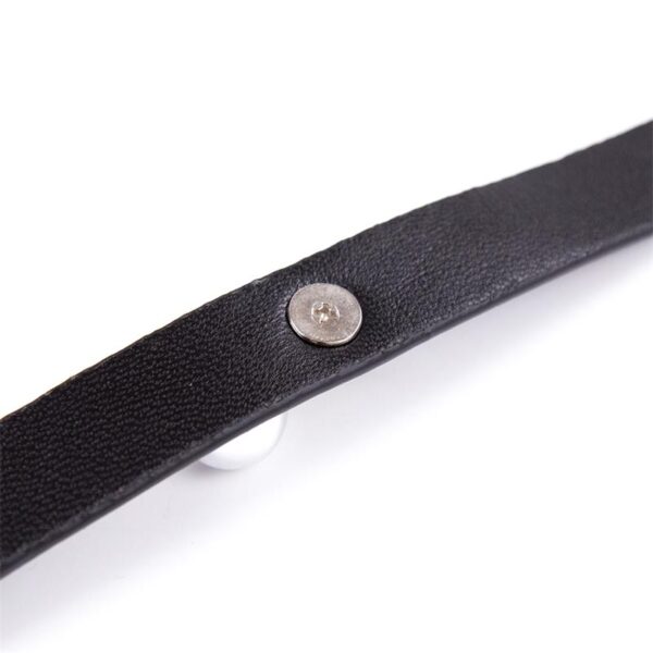 Collar Con Cascabel Ajustable 43 Cm Negro - Imagen 5