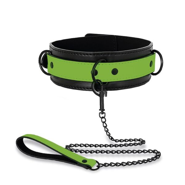 Collar Con Correa Que Brilla En LA Oscuridad - Imagen 3