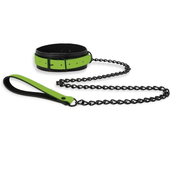 Collar Con Correa Que Brilla En LA Oscuridad - Imagen 4