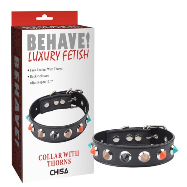Collar Con Puas 46.5 Cm - Imagen 2