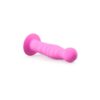 Dildo Con Ventosa DE Silicona – Rosa - Imagen 2