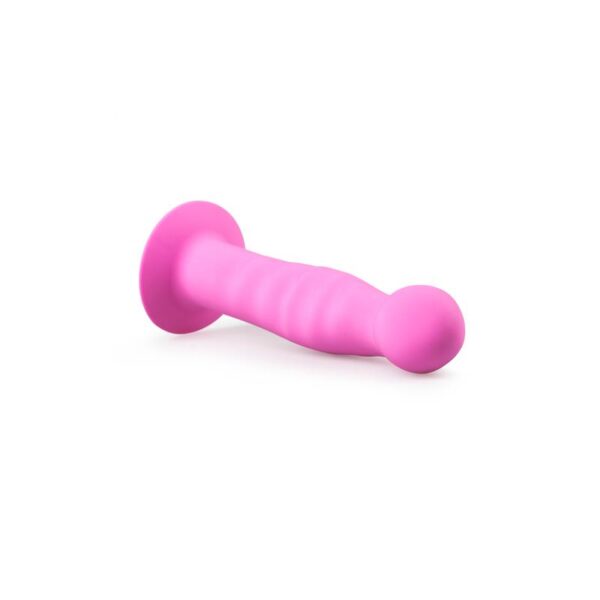 Dildo Con Ventosa DE Silicona – Rosa - Imagen 2