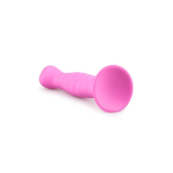 Dildo Con Ventosa DE Silicona – Rosa - Imagen 3