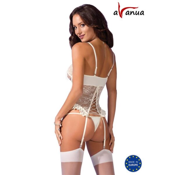 Corset Bianca Ecru S/M - Imagen 2