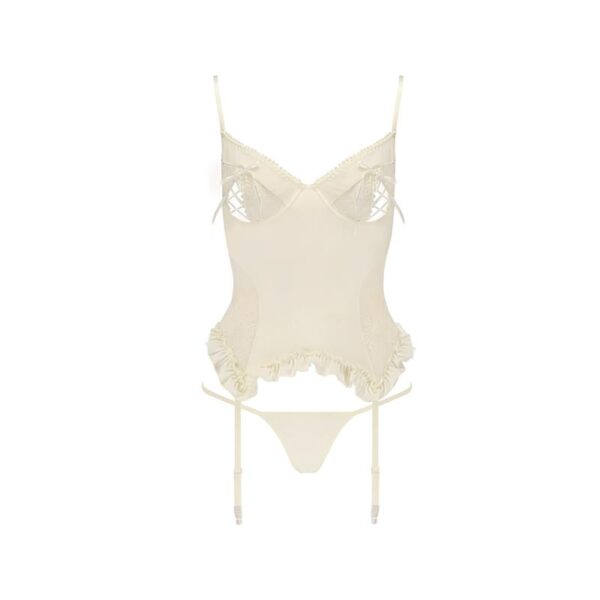 Corset Bianca Ecru S/M - Imagen 3