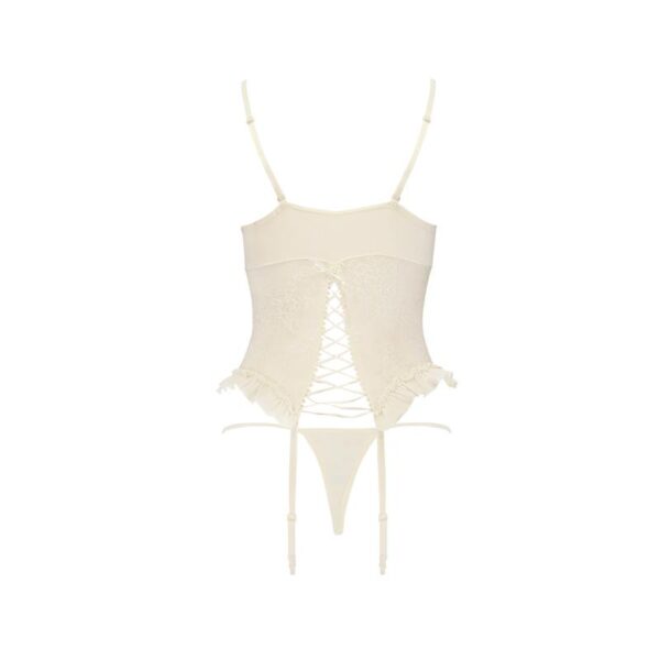 Corset Bianca Ecru S/M - Imagen 4