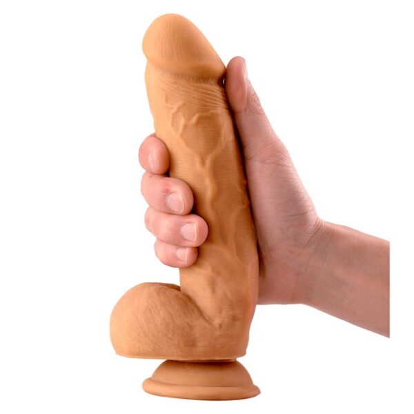 Creig Dildo Realista Con Testículos 8.5 Natural - Imagen 3