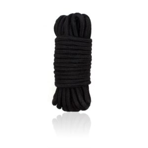 Cuerda DE Bondage DE Algodón 5 Metros Negro