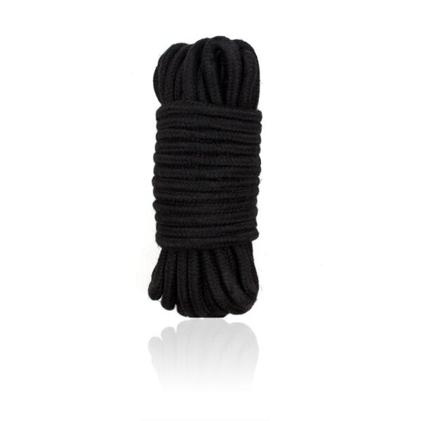 Cuerda DE Bondage DE Algodón 5 Metros Negro