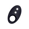 Darkblack Anillo Vibrador Con Led Control Remoto Usb Silicona - Imagen 4