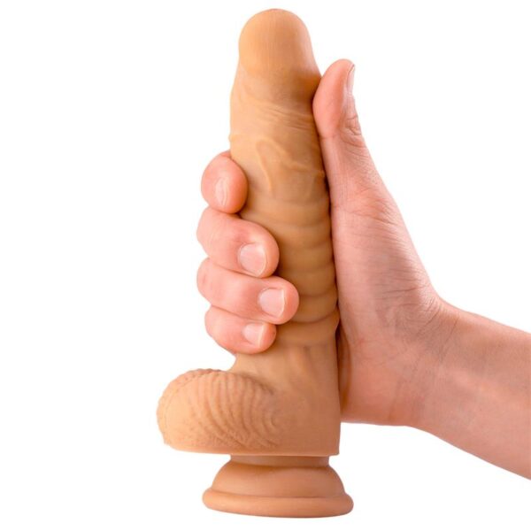 Deek Dildo Realista Con Testiculos 7.6 Natural - Imagen 3
