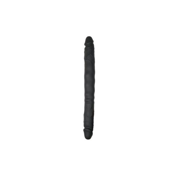 Pene Realístico DE Silicona Doble Negro – 30 Cm