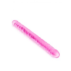 Dildo Doble Rosa 34 Cm
