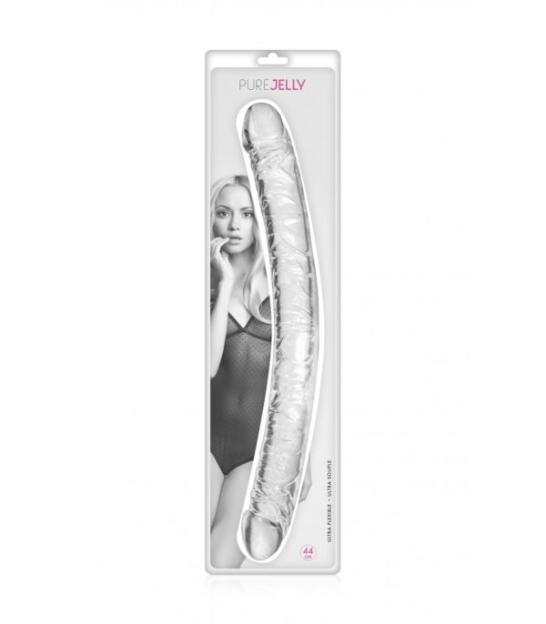 Dildo Doble Transparente 44 Cm - Imagen 2