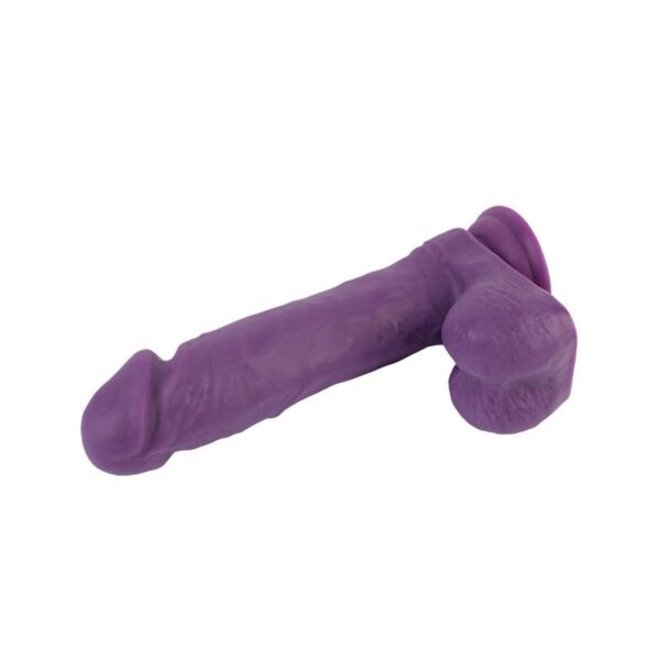 Dildo Dual Density Purple 8.2 - Imagen 4
