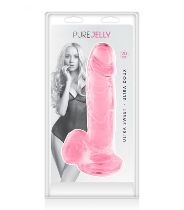 Dildo Jelly L Rosa 20 Cm - Imagen 2