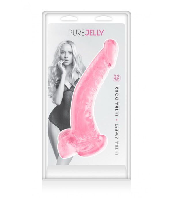 Dildo Jelly Xl Rosa 22 Cm - Imagen 2