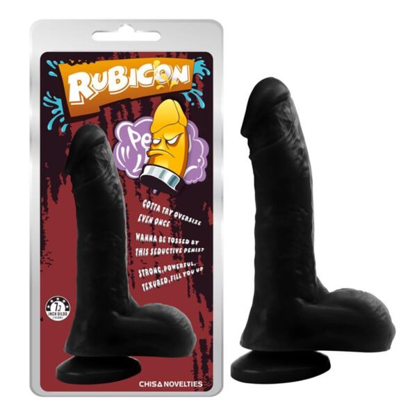Dildo Night Club 20 X 3.7 Cm Negro - Imagen 2