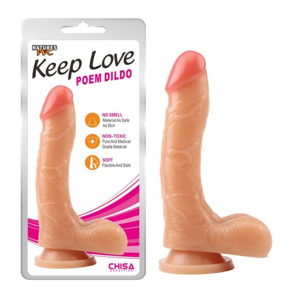 Dildo Poem 21 X 4 Cm Natural - Imagen 2