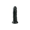 Pene Realístico Negro  – 15.5 Cm