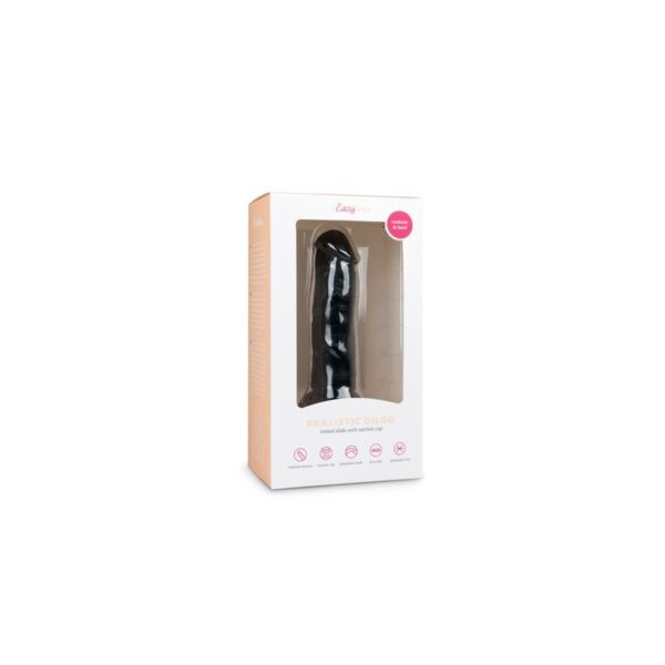 Pene Realístico Negro  – 15.5 Cm - Imagen 4