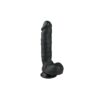 Pene Realístico Negro – 22.5 Cm