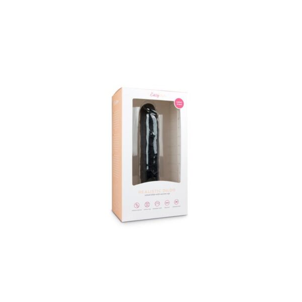 Dildo Realista Negro 28.5 Cm - Imagen 5