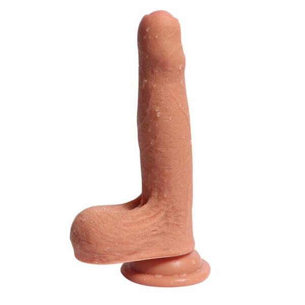 Dildo Silicona Doble Densidad Azazel 18 Cm - Imagen 2
