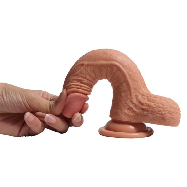 Dildo Silicona Doble Densidad Castiel 19 Cm - Imagen 3