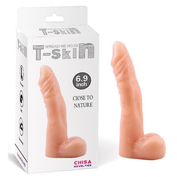 Dildo Spread Me N3 T-skin 6.9 Natural - Imagen 2