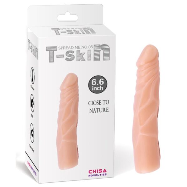 Dildo Spread Me No.5 T-skin 6.7 Natural