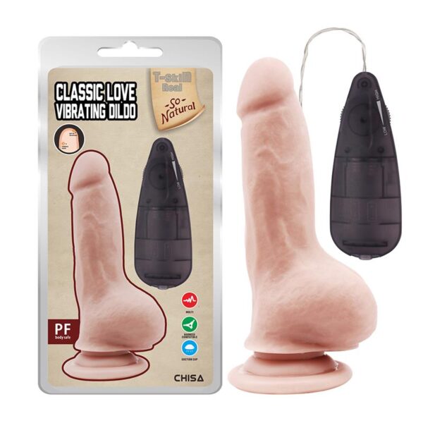 Dildo Vibrador Realista Classic Love 7.8