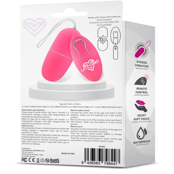 Ecopink Huevo Vibrador Con Control Remoto - Imagen 3