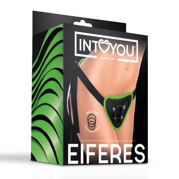 Eiferes Arnés Ajustable Estilo Corset Que Brilla En LA Oscuridad - Imagen 7