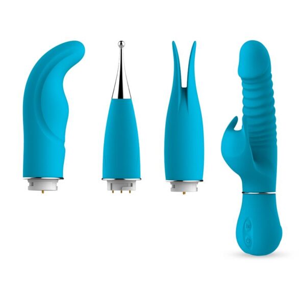 Eivian Set 4 Piezas Intercambiables Vibración Y Thrusting - Imagen 2