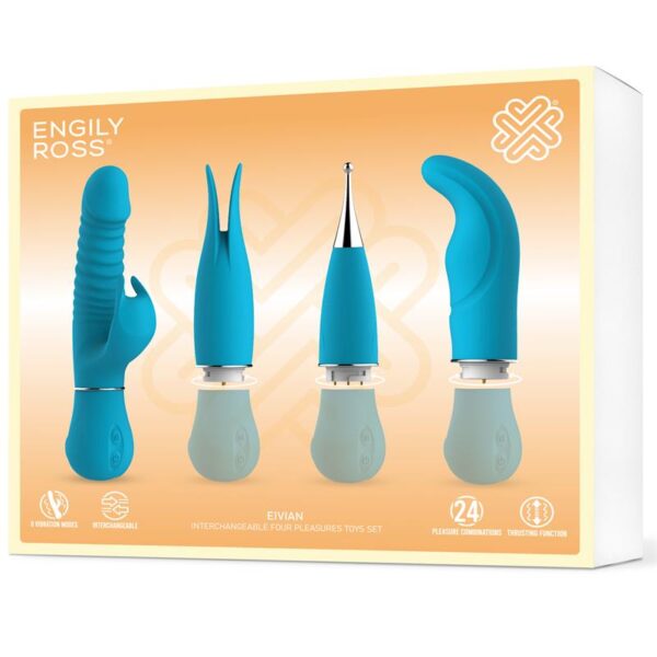 Eivian Set 4 Piezas Intercambiables Vibración Y Thrusting - Imagen 8