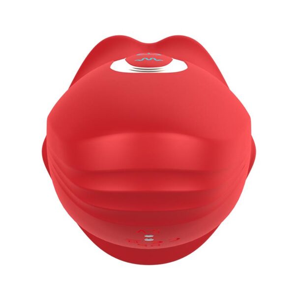 Ember Masajeador Forma Boca Con Lameteo Y Vibración Usb Silicona - Imagen 7