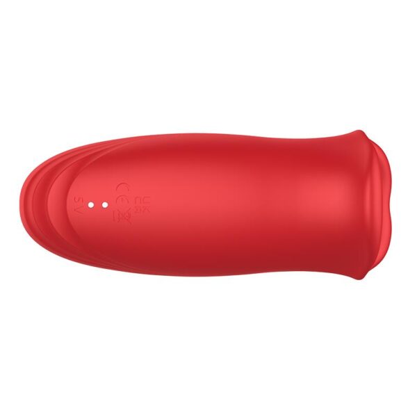 Ember Masajeador Forma Boca Con Lameteo Y Vibración Usb Silicona - Imagen 8